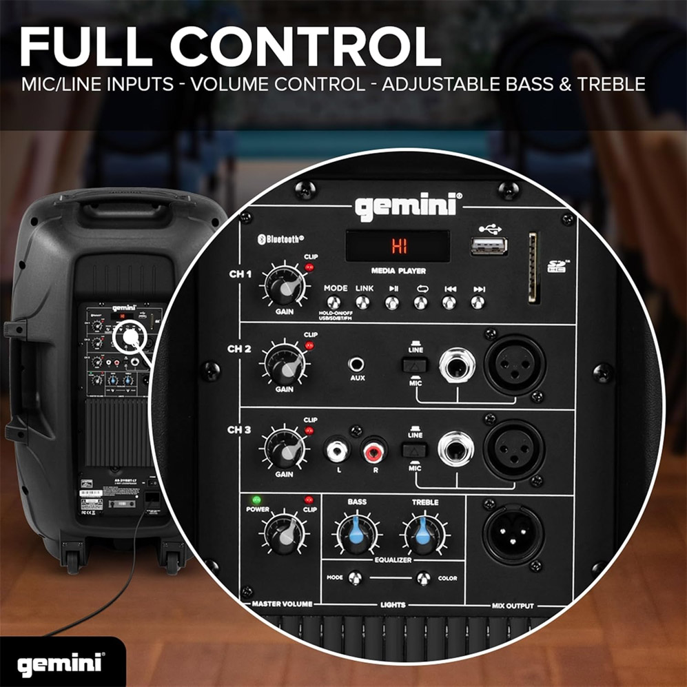 Gemini AS-22115BT-LT